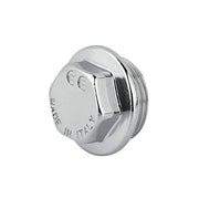TAPPO MASCHIO OTTONE CROMO- 3/8- CAVAL- pezzi 10