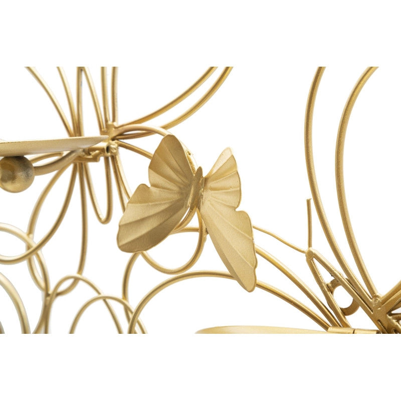 Porta Cand Da Muro Farfalle cm 61x12x34