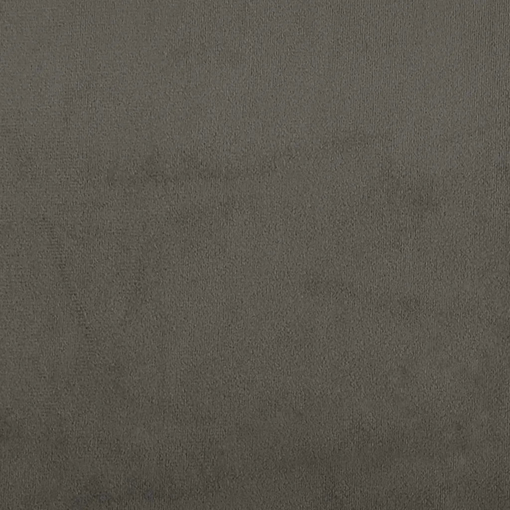 Testiera ad Orecchio Grigio Scuro 83x23x118/128 cm in Velluto 3118421