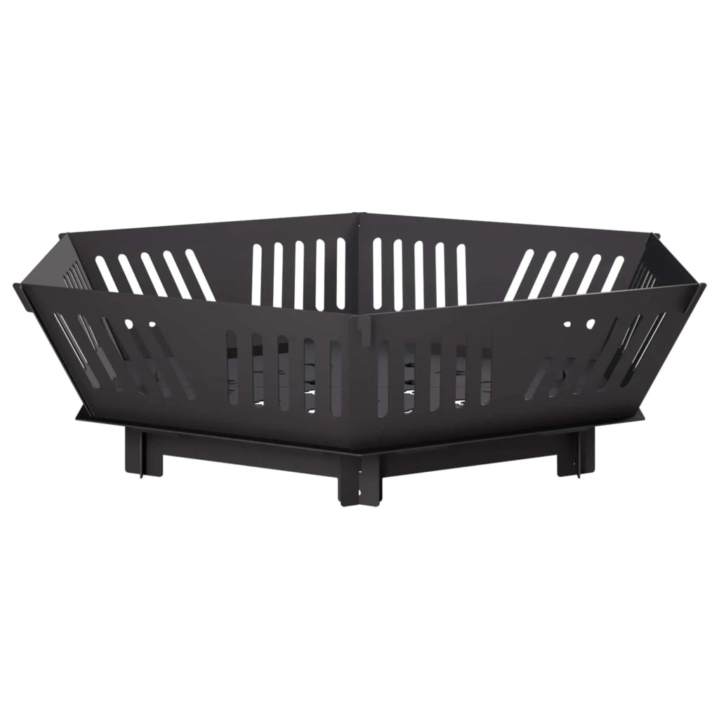 Focolare Nero 80 x 80 x 23 cm Acciaio 8012602