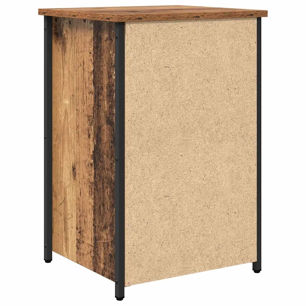 Armadio da Notte con cassetto Marrone 40 x 36 x 60 cm 871257