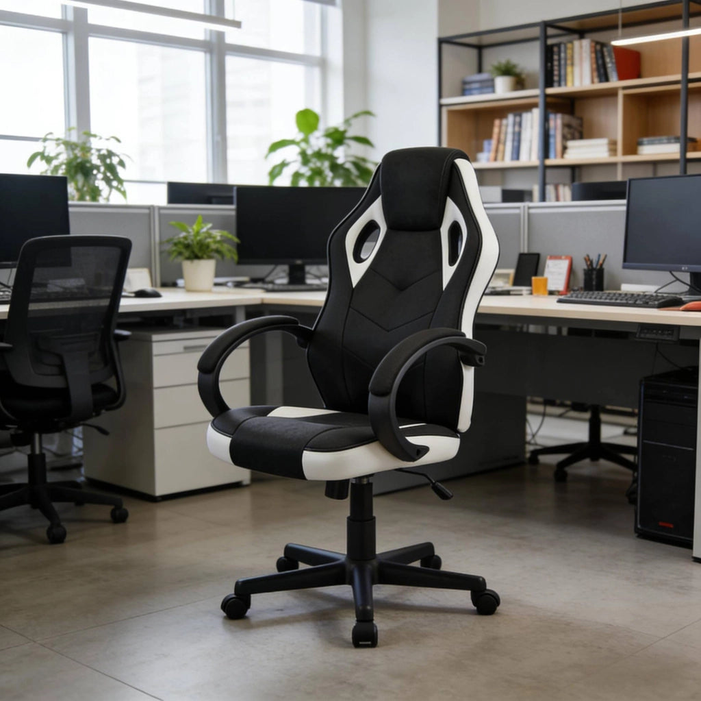 Sedia da ufficio ergonomica con altezza regolabile