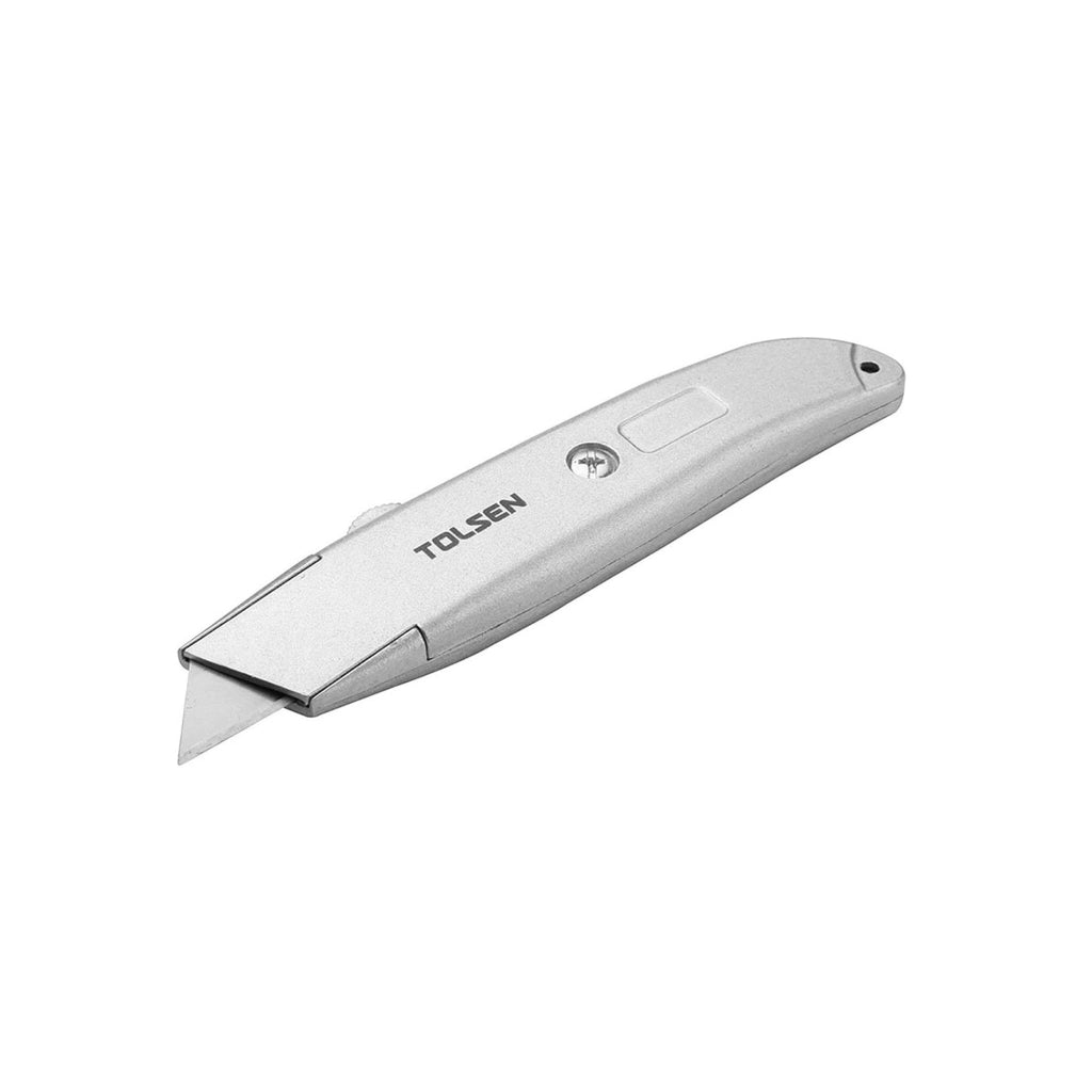 Cutter Taglierino Professionale con Lama di Sicurezza Retrattile – 30008T