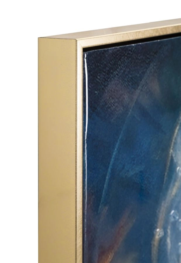 Dipinto su Tela Laccato Jesus con Cornice 72x4x102 cm in Pino e Tela e Plastica