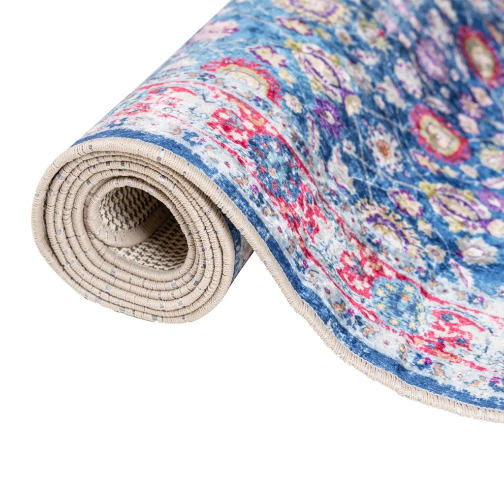 Tappeto Lavabile Multicolore 190x300 cm 136601