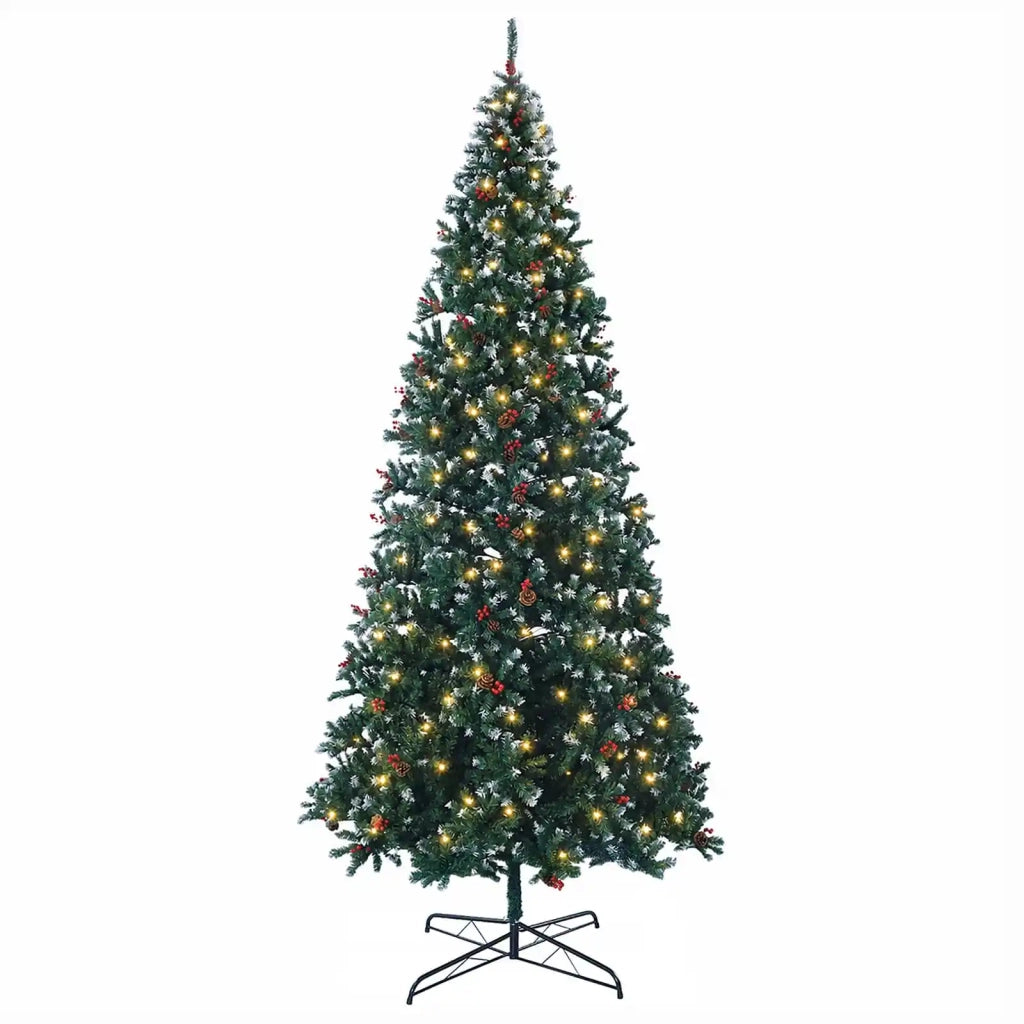 Albero di Natale Artificiale con Rami Pieghevoli 500 cm 900 LED 3461436
