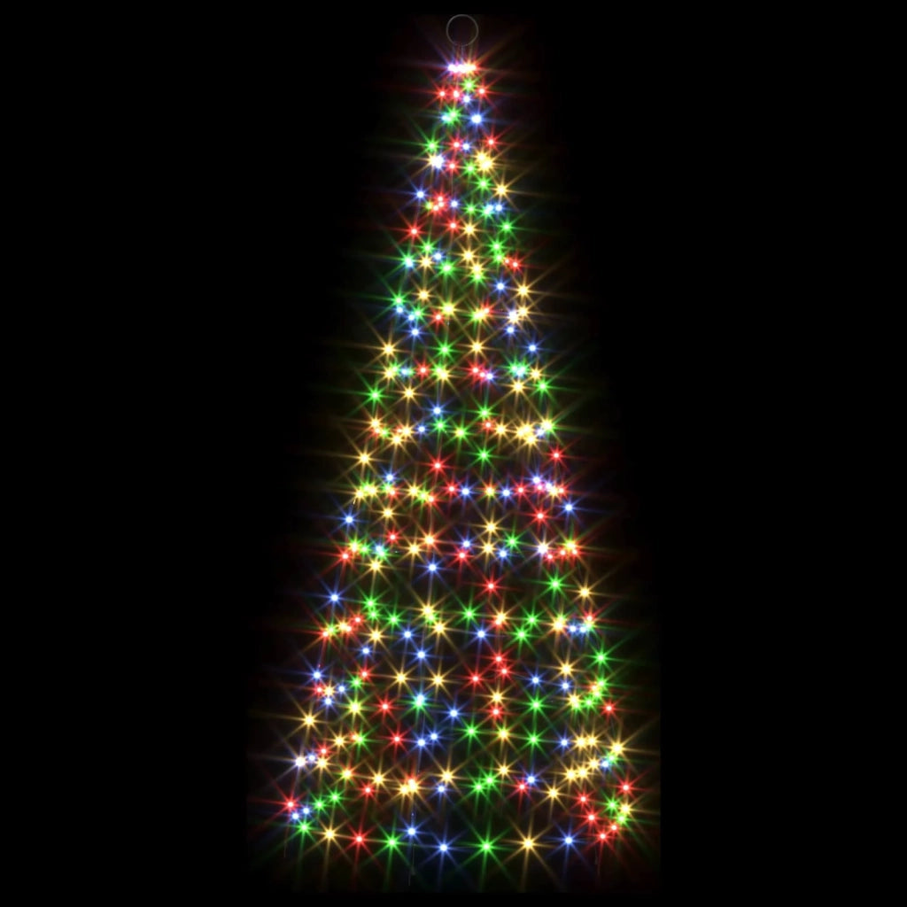 Luci per albero di Natale con picchetti e asta per bandiera 3468886