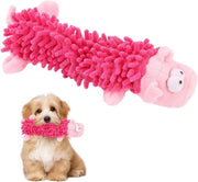 Pluche varkentjes per gioco per cani con suono - riduce la noia e il tempo di gioco per cani di tutte le dimensioni, rosa