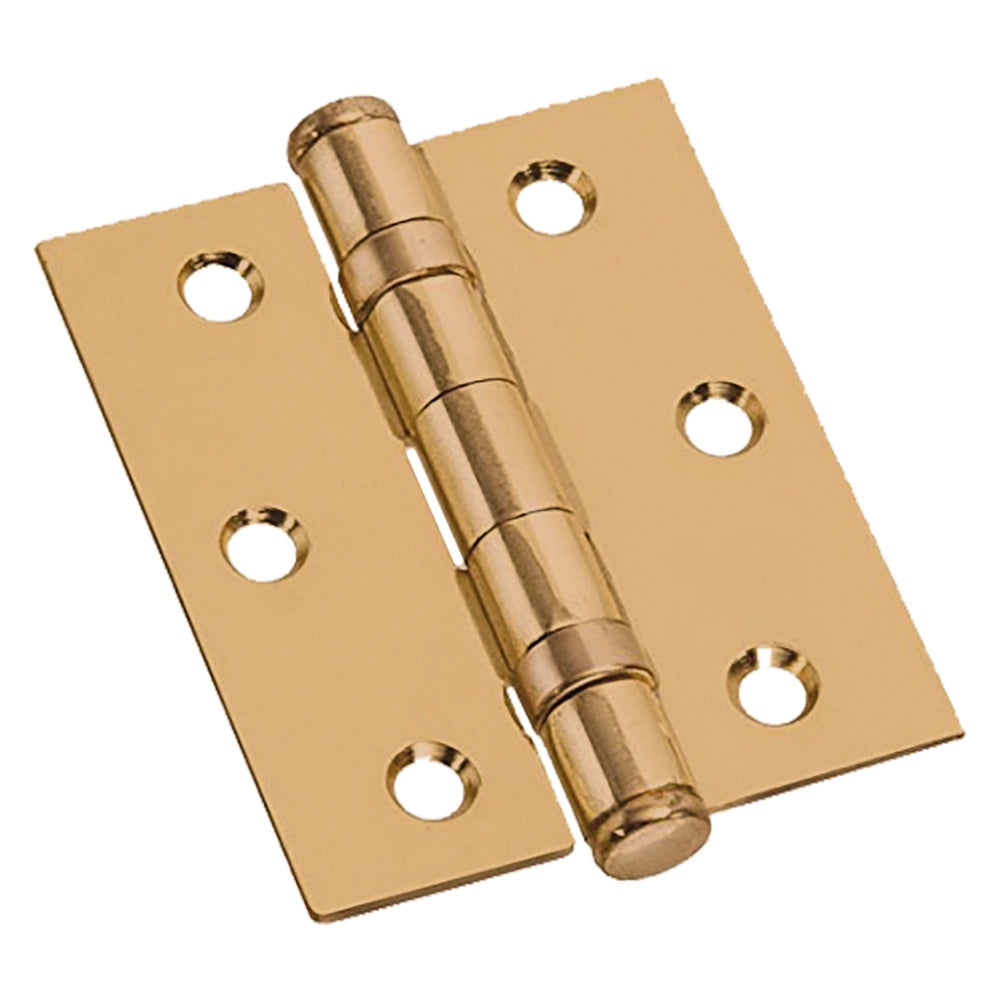 CERNIERA CON CUSCINETTI BRONZATA mm  90 x  75 - sp.2,5- 2 pezzi