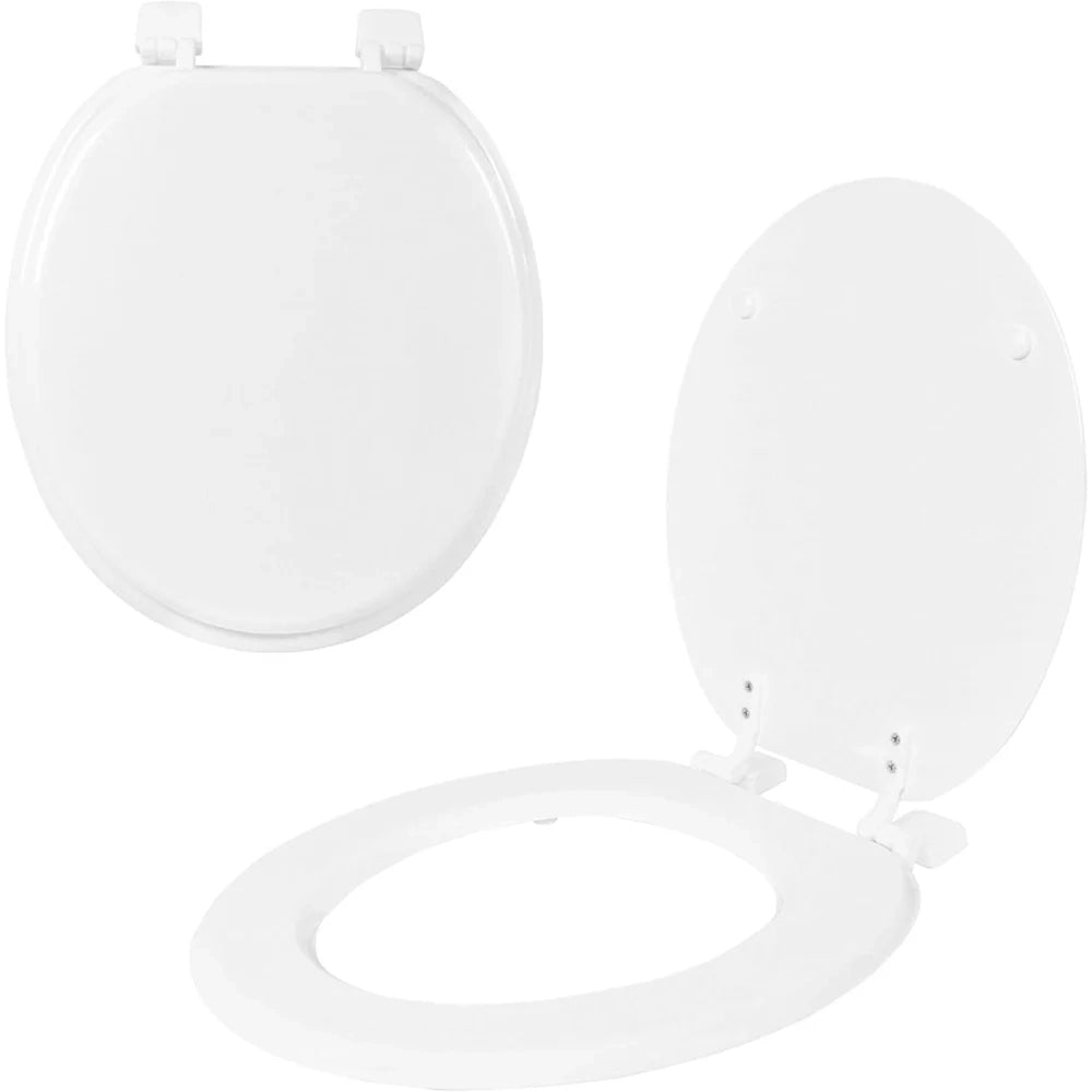 Anika, sedile wc con cerniere in plastica