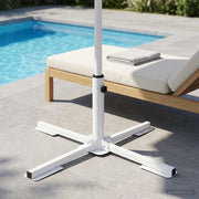 Supporto Parasol Bianco Acciaio 42010374