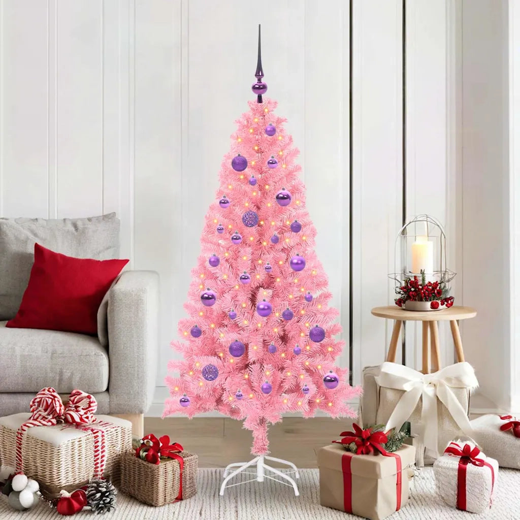 Albero di Natale Rosa 150 cm PVC 3396422