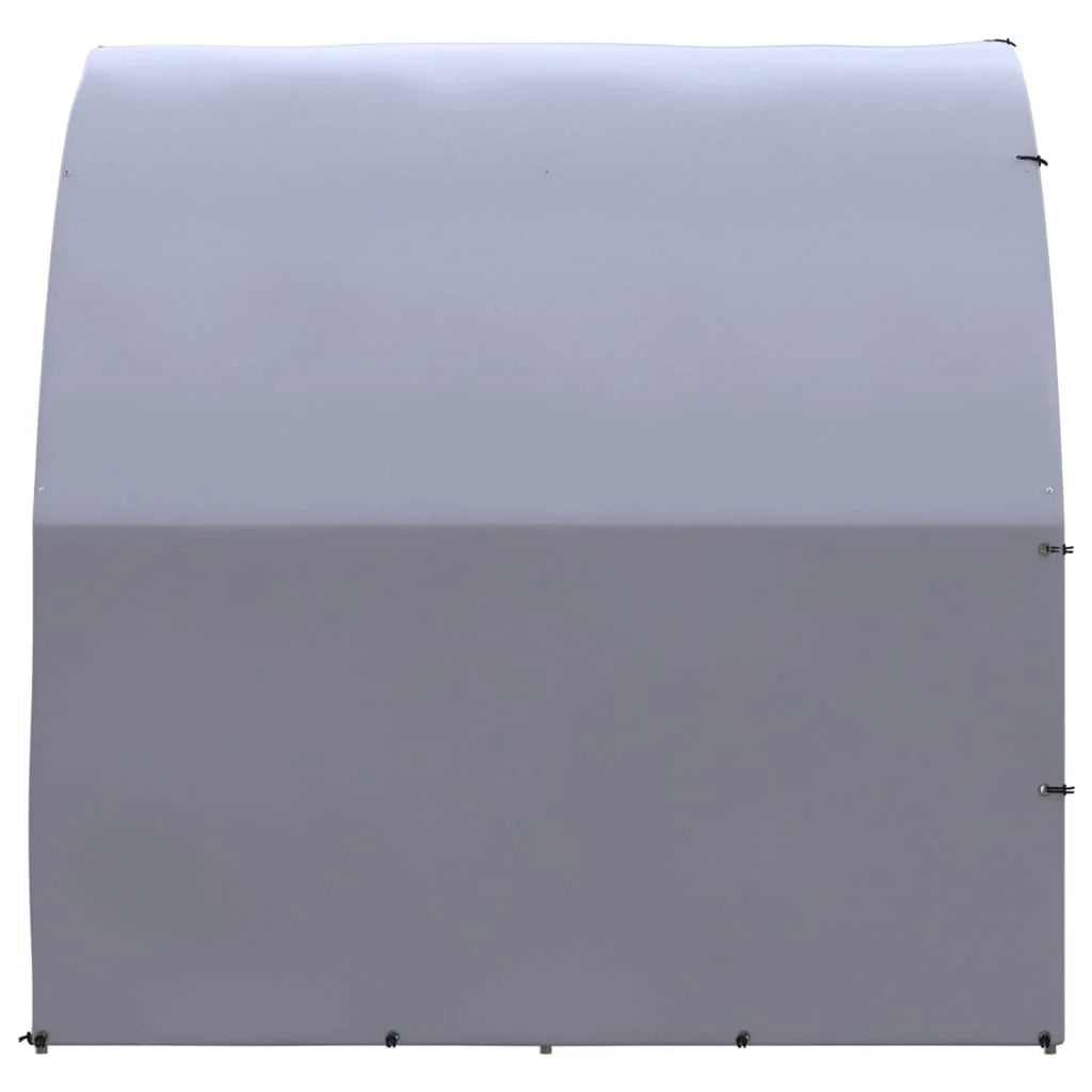 Pollaio/recinto/gabbia per polli da esterno 3 x 2 x 2 m acciaio zincato argento 02_0044004
