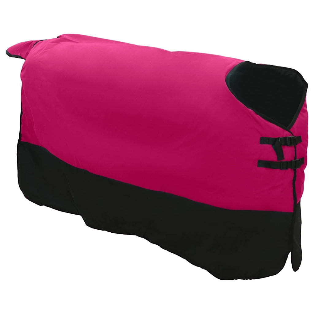 Coperta per Cavalli Rosa e Nero 75 cm Poliestere 42013077