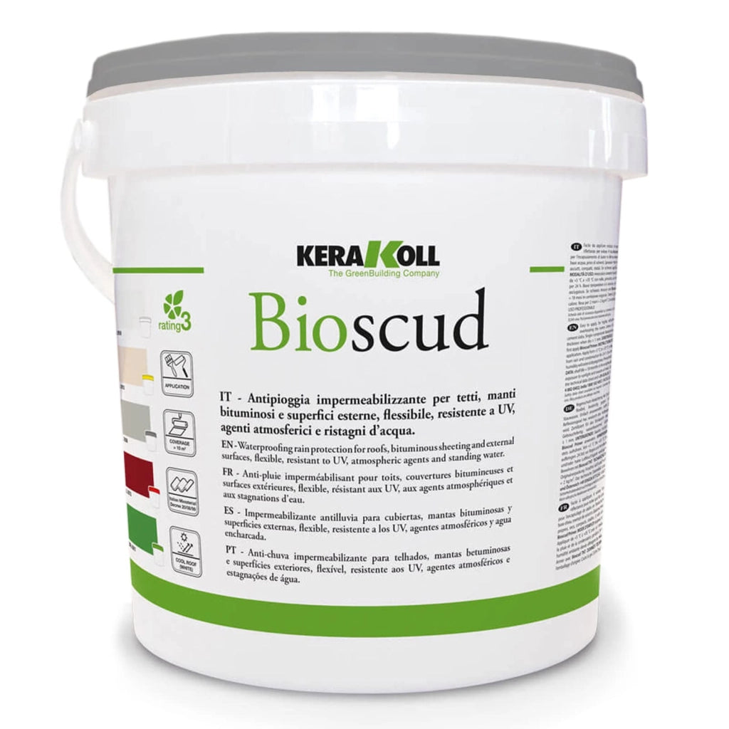 Guaina Liquida Colorata Bioscud Kerakoll 5 kg Colore Grigia