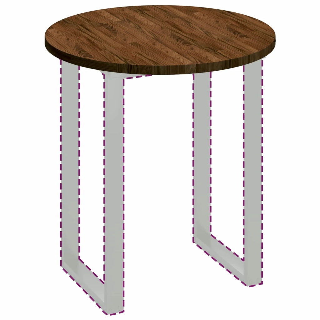 Piano del Tavolo | Superficie Tavolo | Piano Scrivania Marrone Scuro ? 70 x 2,5 cm