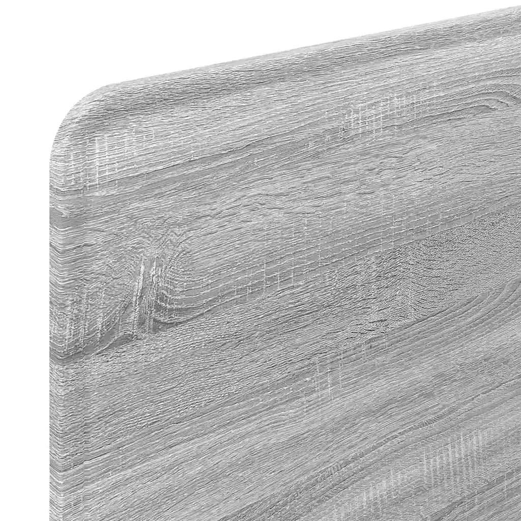 Testiera-Testata-Testiera Decorativa Grigio Sonoma 80 cm Legno multistrato 691637