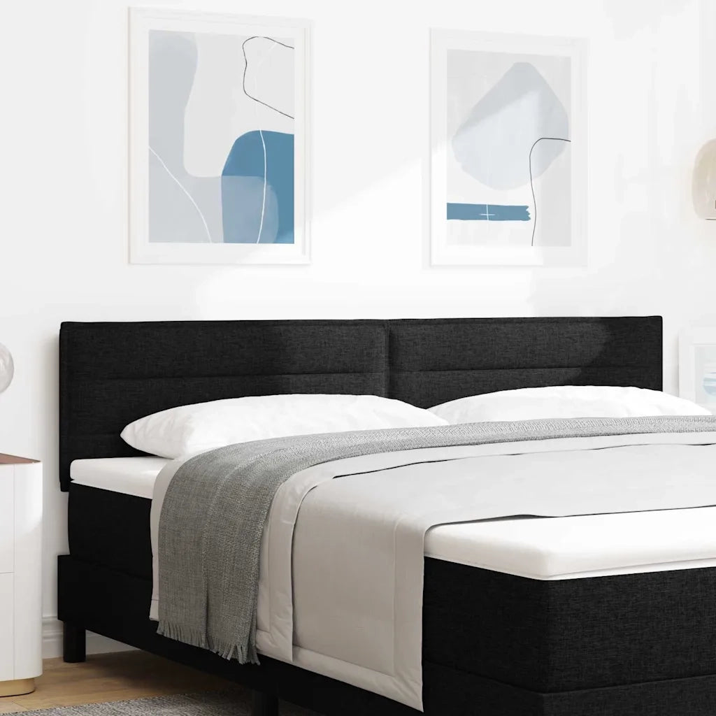 Testiera | Testata Nero 180 cm Tessuto