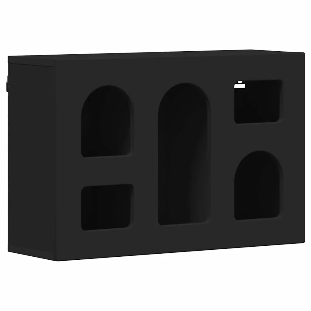 Armadio pensile Nero 60 x 20 x 40 cm Legno multistrato CFW1810225