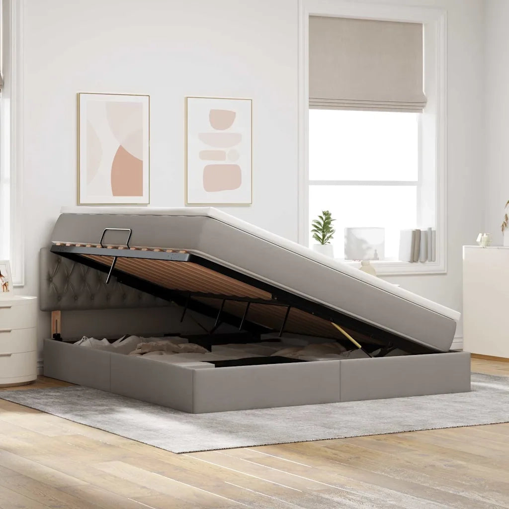 Letto con contenitore e materasso Talpa 160 x 200 cm 3370584