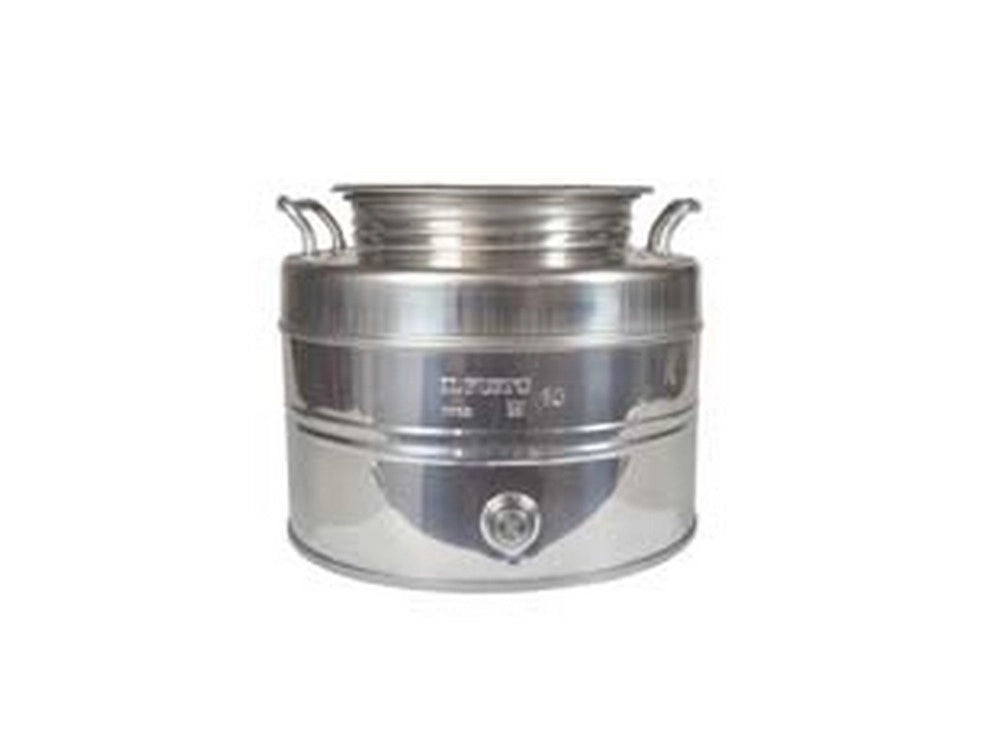 1pz fusto inox per olio graffato lt.10 - ø mm.310x240h. cod:ferx.fer286916
