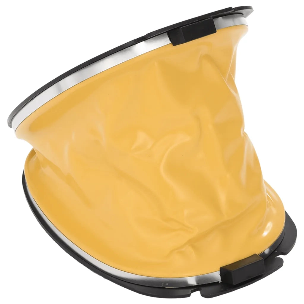Pompa a Pedale 26x18 cm in PP e PE Grigia e Gialla 92726