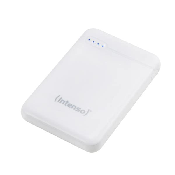 INTENSO POWER BANK 5000MAH USB A+TYPE C  5V-2.1A MICRO USB+TYPE C 5V-2.1A WHITE