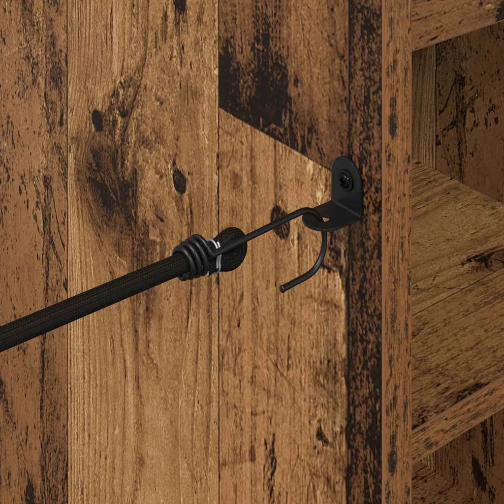 Armadio per Golf con ruota Legno vecchio 90 x 45 x 98 cm CFW2696549