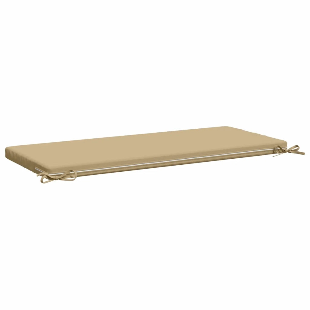 Cuscini per Panchina a 2 Pezzi SOEST 2 pz 100% Poliestere Beige 949281