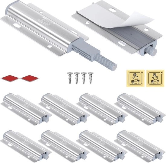 Magnetochiave per porte e cassetti - 10 pezzi