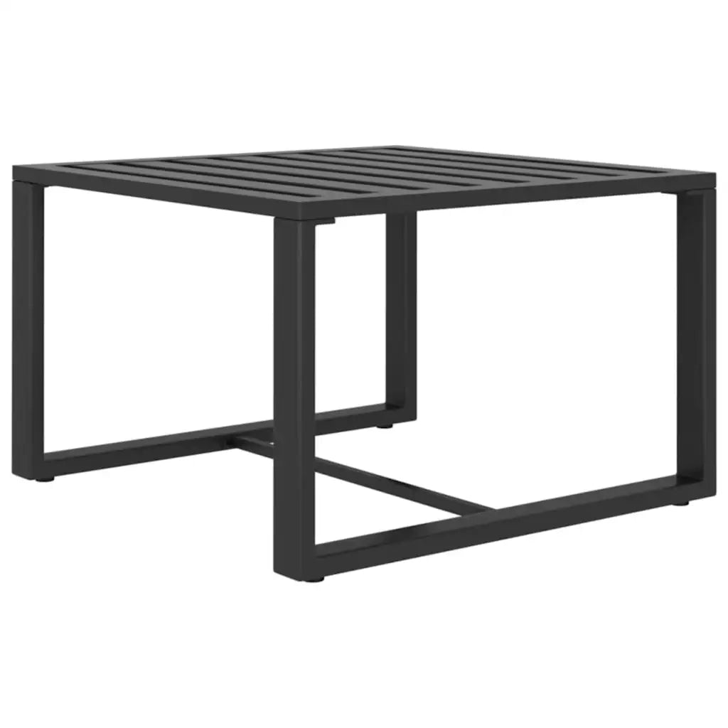 Set Divani da Giardino 8 pz con Cuscini in Alluminio Antracite 3107812