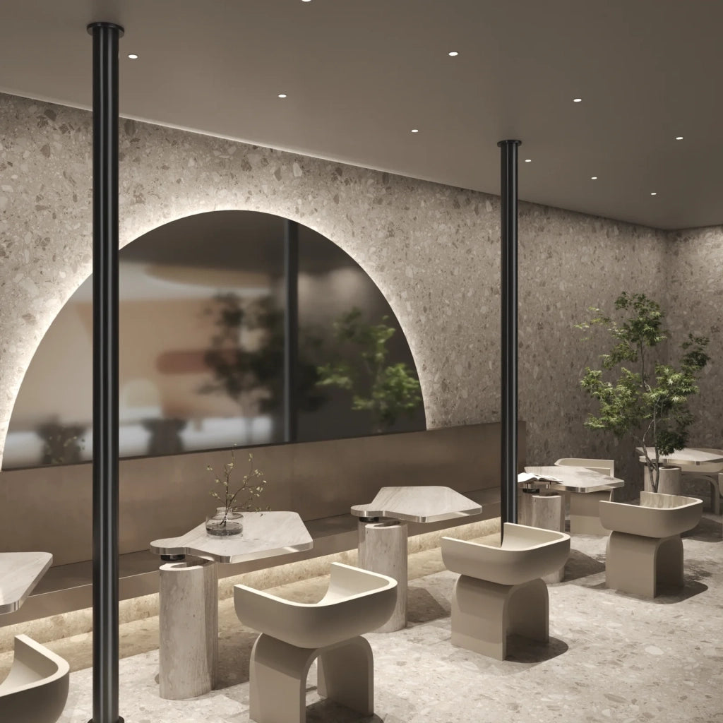 Maytoni Lampada da incasso Wise 1 luce LED integrato bianco alluminio