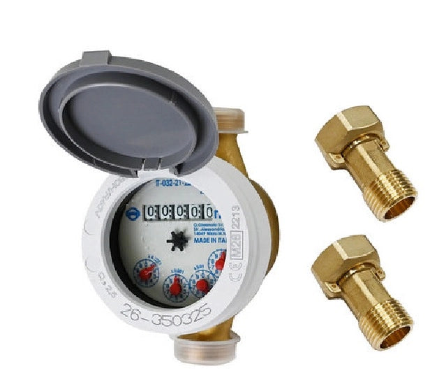 CONTATORE PER ACQUA A GETTO UNICO MOD. DBRF T50- 11/4 DN 32- GIOAN- pezzi 1