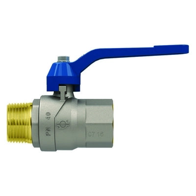 VALVOLA A SFERA P.T. CON LEVA EVOLUTION MASCHIO-FEMMINA- 3/4  F-BRICO- FAIDF- pezzi 1