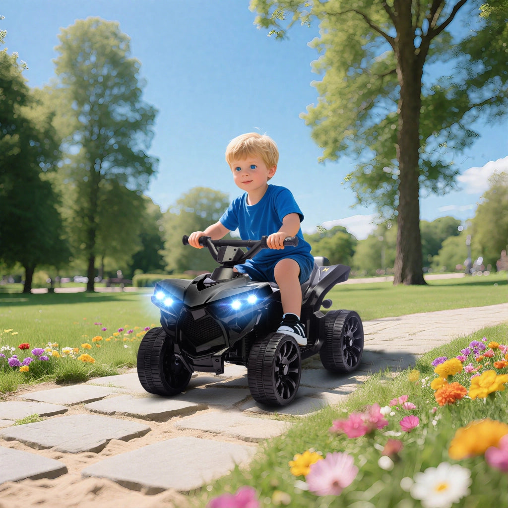Quadro Elettrico per Bambini 6V ¨C Minimal ¨C Nero con LED e Musica