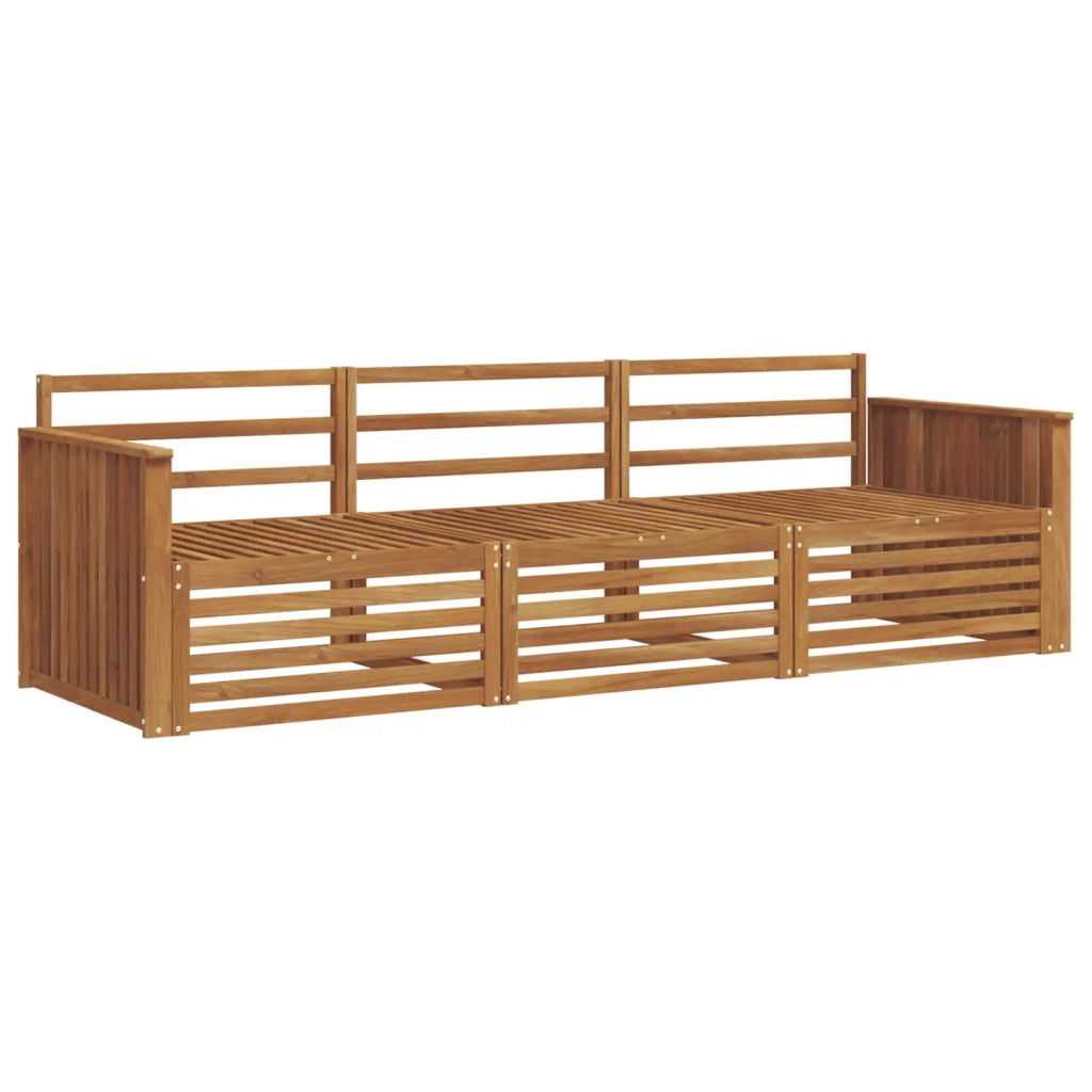 Set di divani da esterno 3 pcs Naturale 3372934