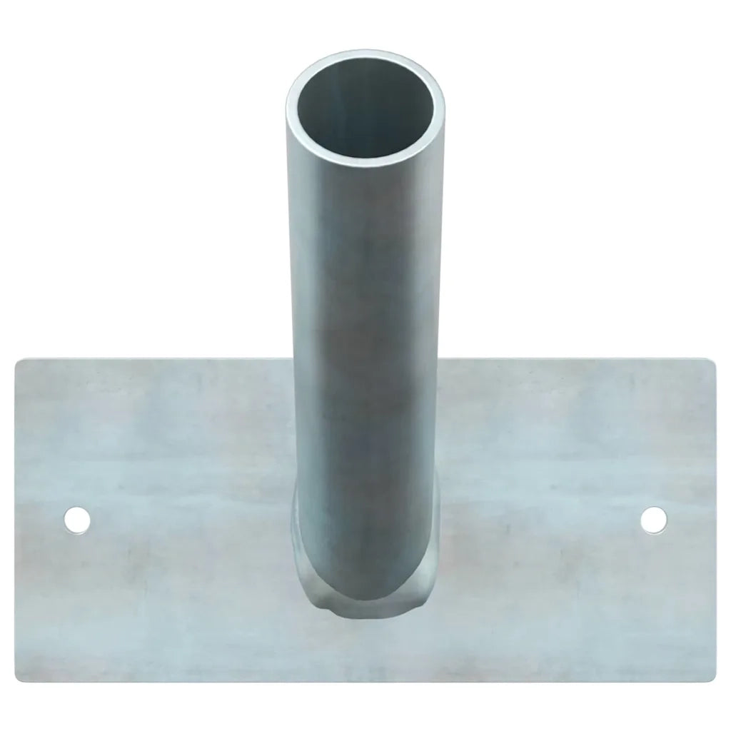 Supporto per Bandiera Argento 13 x 6 x 0,2 cm Acciaio 4106549