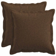 Cuscino con cuscino HOUTEN 2 pz Marrone Lino 935050