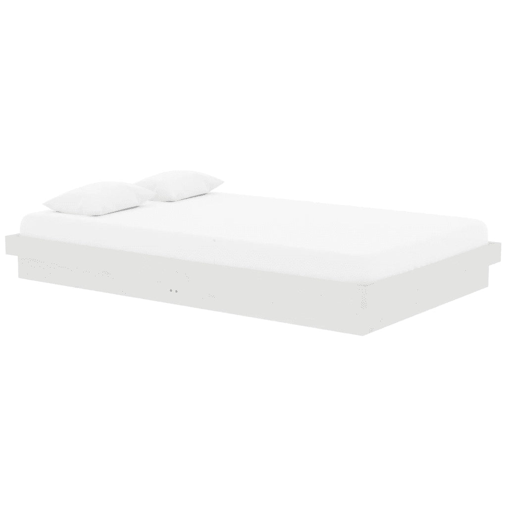 Giroletto-Struttura Letto Bianco in Legno Massello 120x200 cm 751582