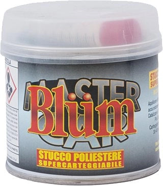 STUCCO POLIESTERE PER METALLO 150 ml