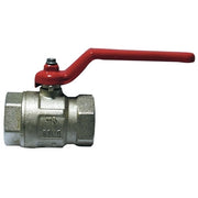 VALVOLA A SFERA FF C/LEVA ROSSA- 11/4 (DN 32) 25 bar/362.5 psi- ITAP- pezzi 1