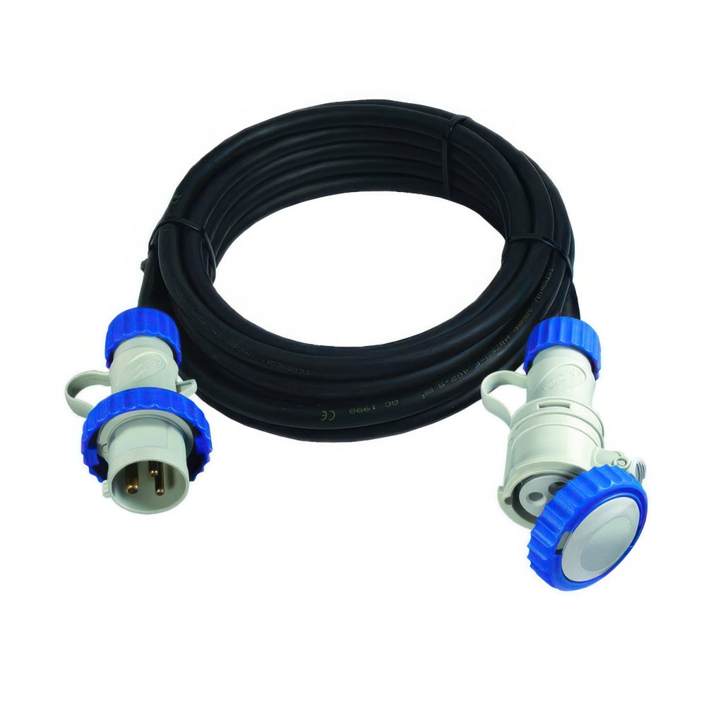 Prolunga Industriale da Cantiere 20 m 3x2,5 mm² con Presa IP67 e Cavo in Neoprene Fanton FME 92.973