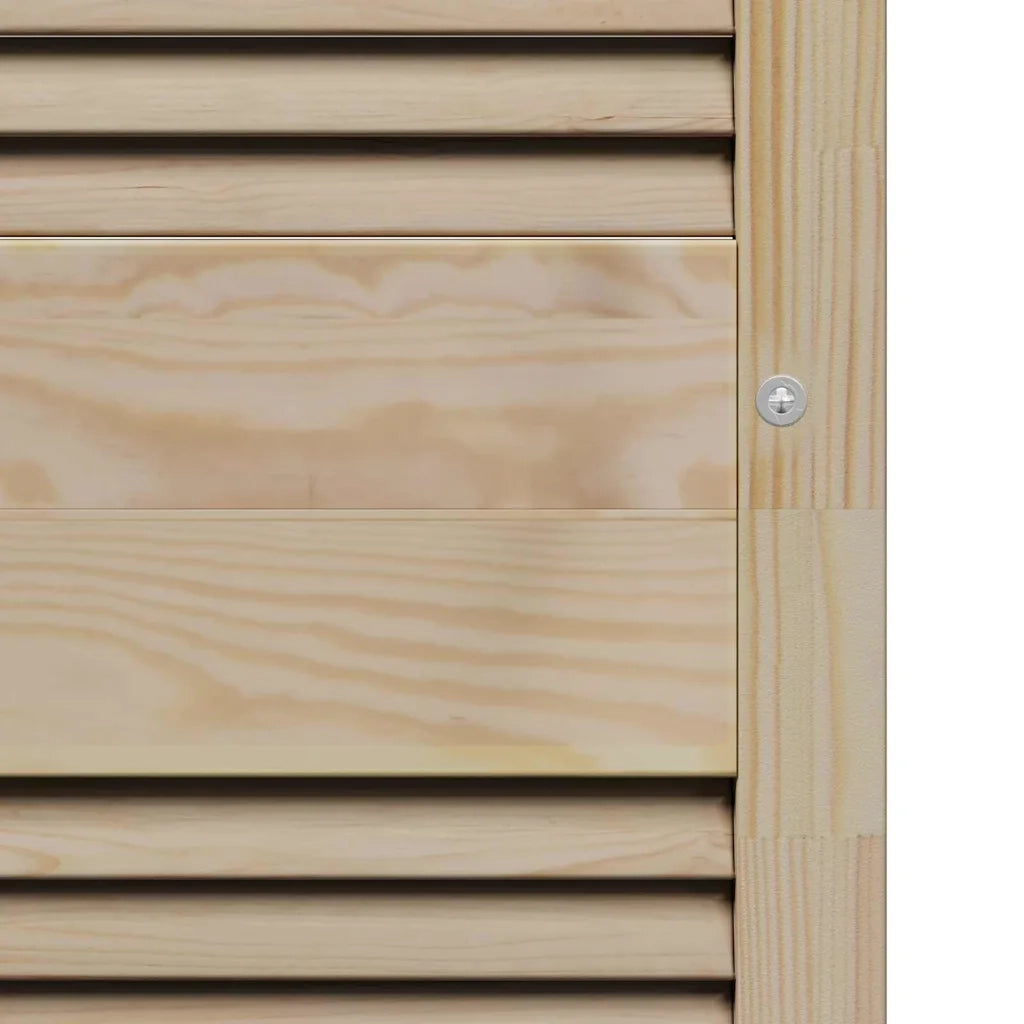 Porta per Armadio Naturale 170 x 2,1 x 39,5 cm Pino massello 42019266
