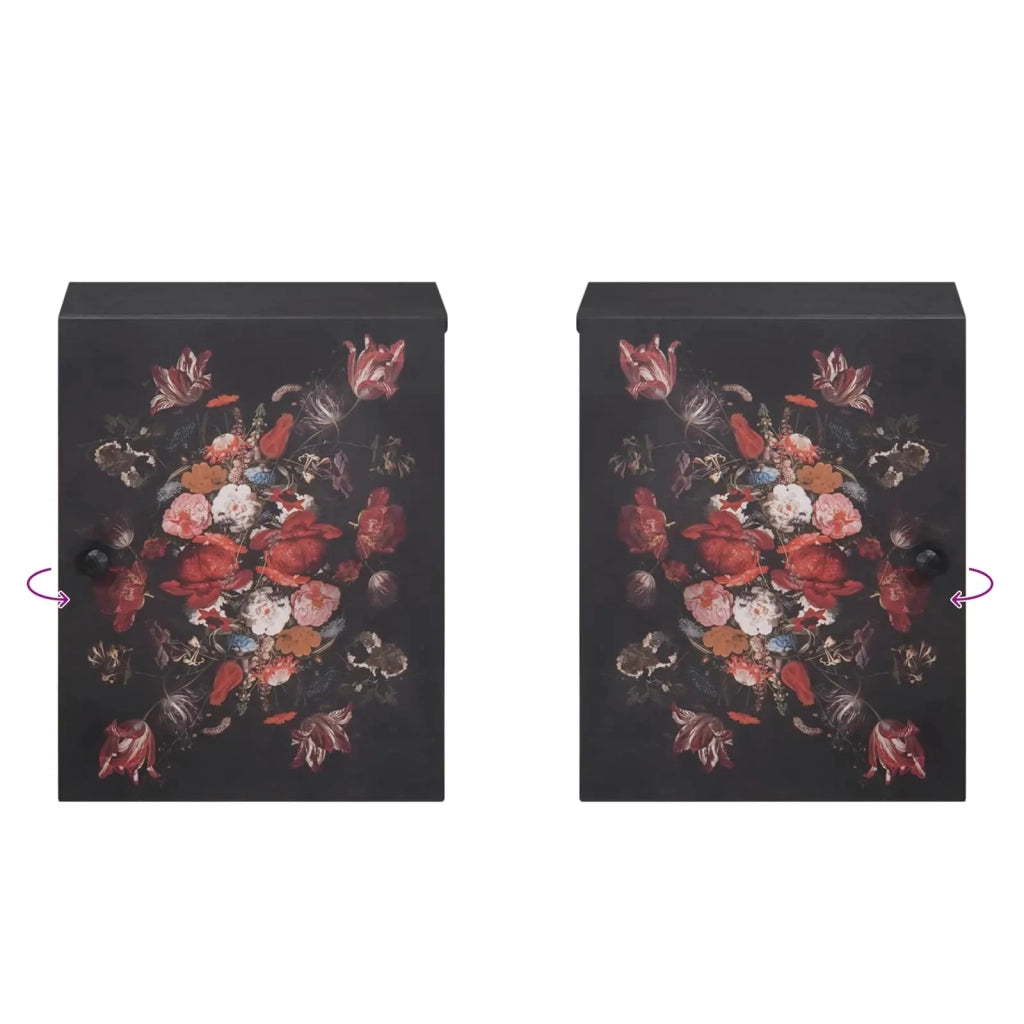 Mobile da Bagno | Armadio pensile con archiviazione Multicolore 38 x 33,5 x 48 cm