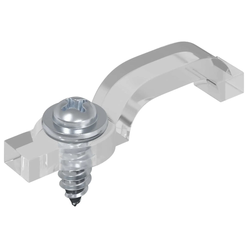 Striscia LED 2 pz Nero e trasparente 4700 mm Rame e plastica CFW7681908