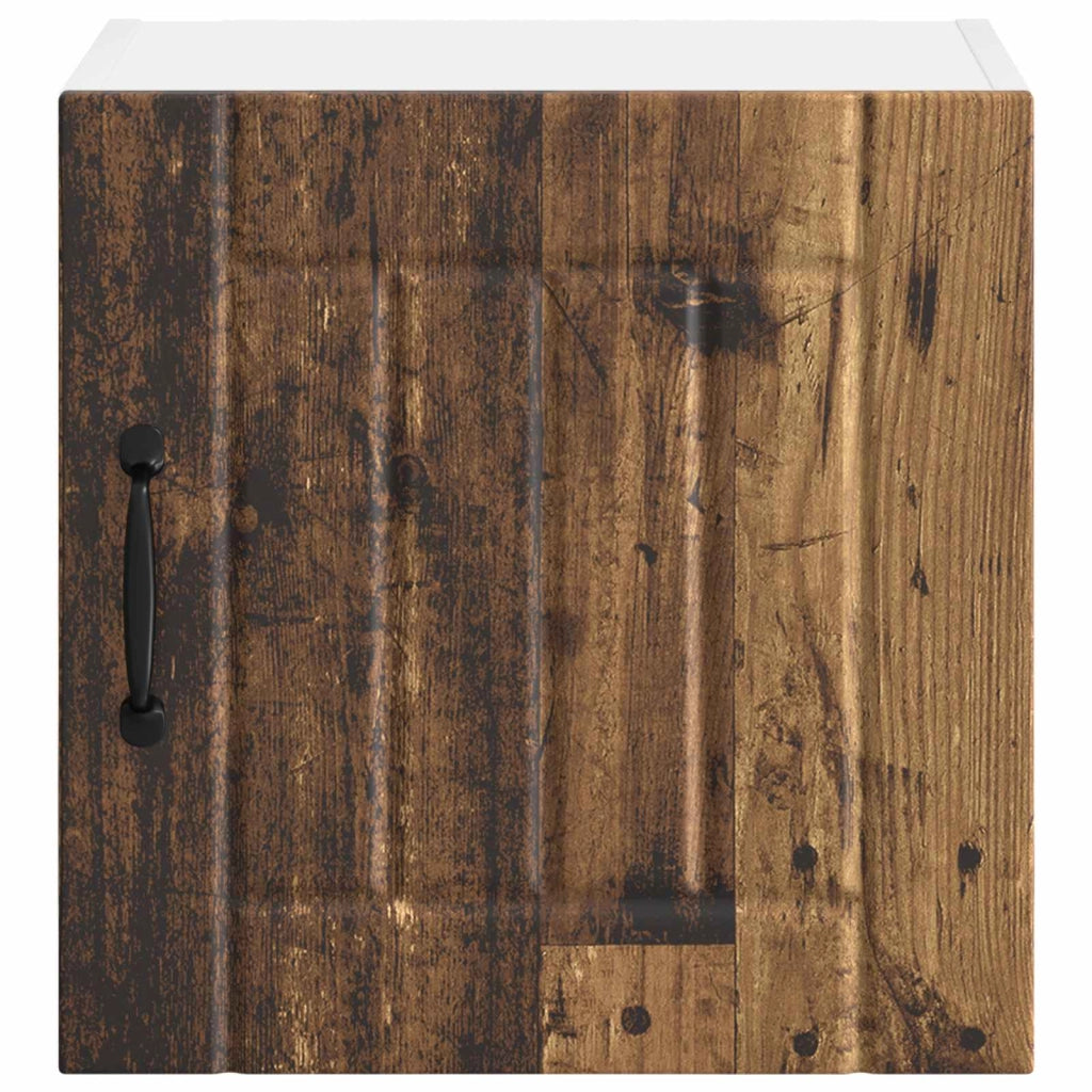 Set di 2 armadietti da parete per cucina pratici moderni 40 x 31 x 40 cm in legno ingegnerizzato vecchio 02_0053920