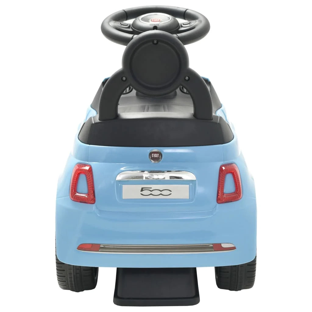 Macchina cavalcabile fiat 500 blu 02_0005265