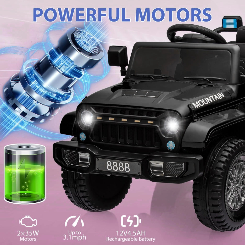 Auto Elettrica per Bambini 12V con Telecomando 2