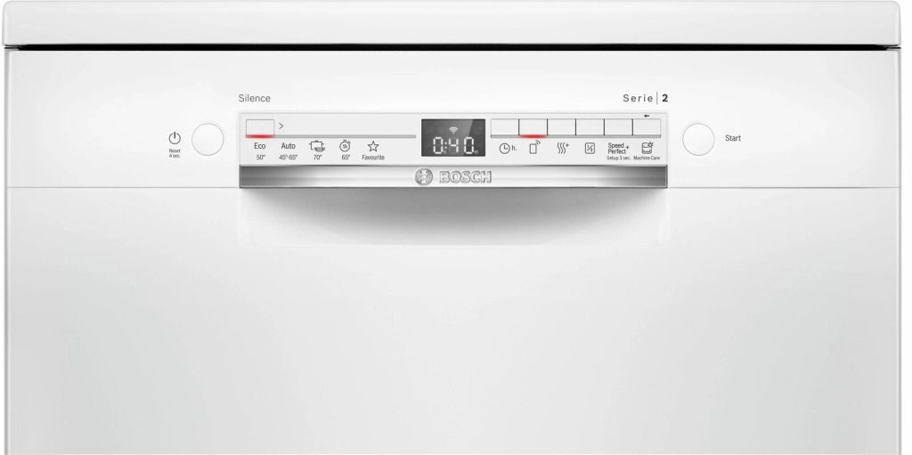 Bosch Serie 2 SMS2HTW02E Lavastoviglie da libera installazione 13 coperti Bianco Classe D