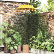 Ombrello balinese con base Giallo 95 x 95 x 260 cm 3356914